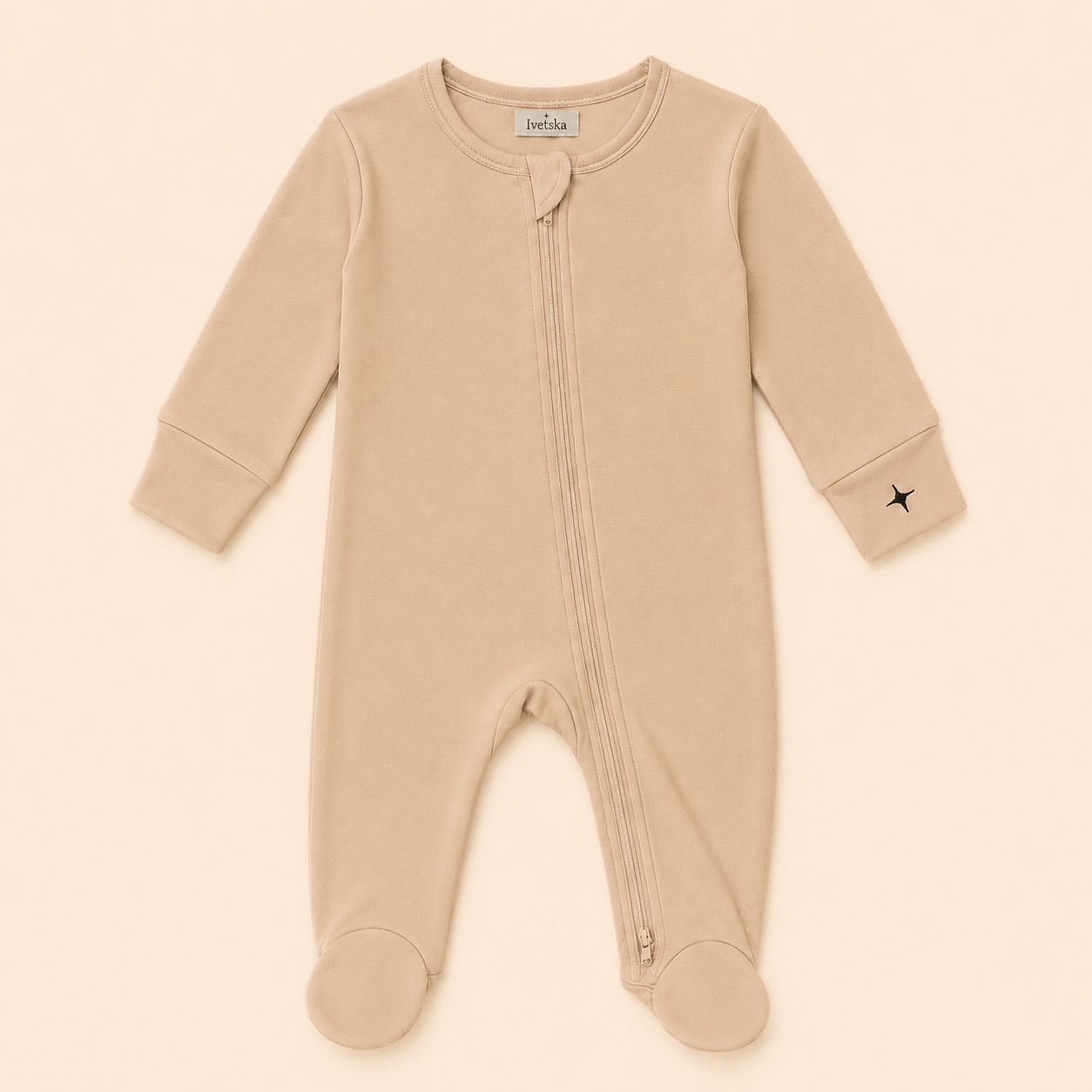 Footed Sleeper Almond Oat