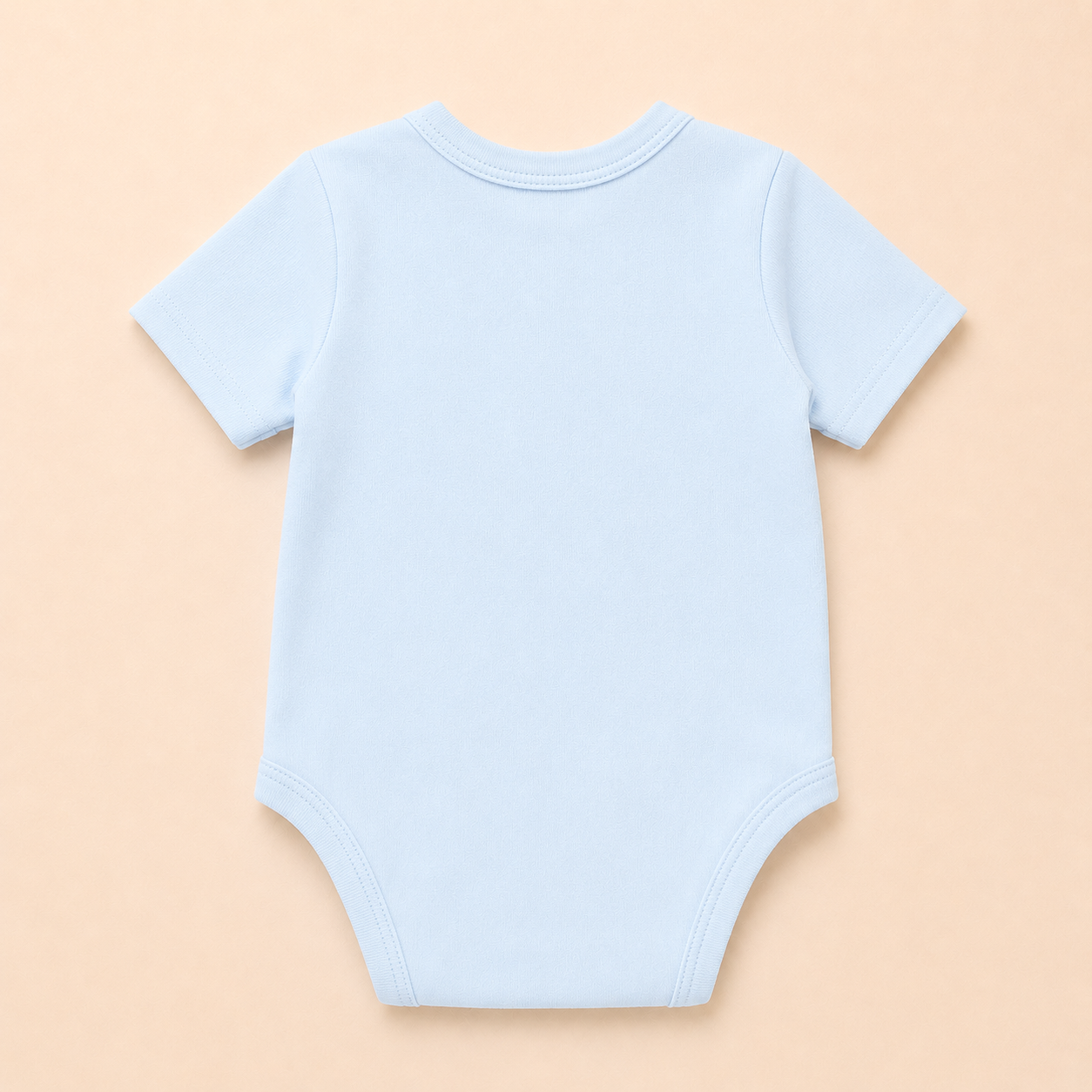 Short Sleeve Bodysuit Powder Sky