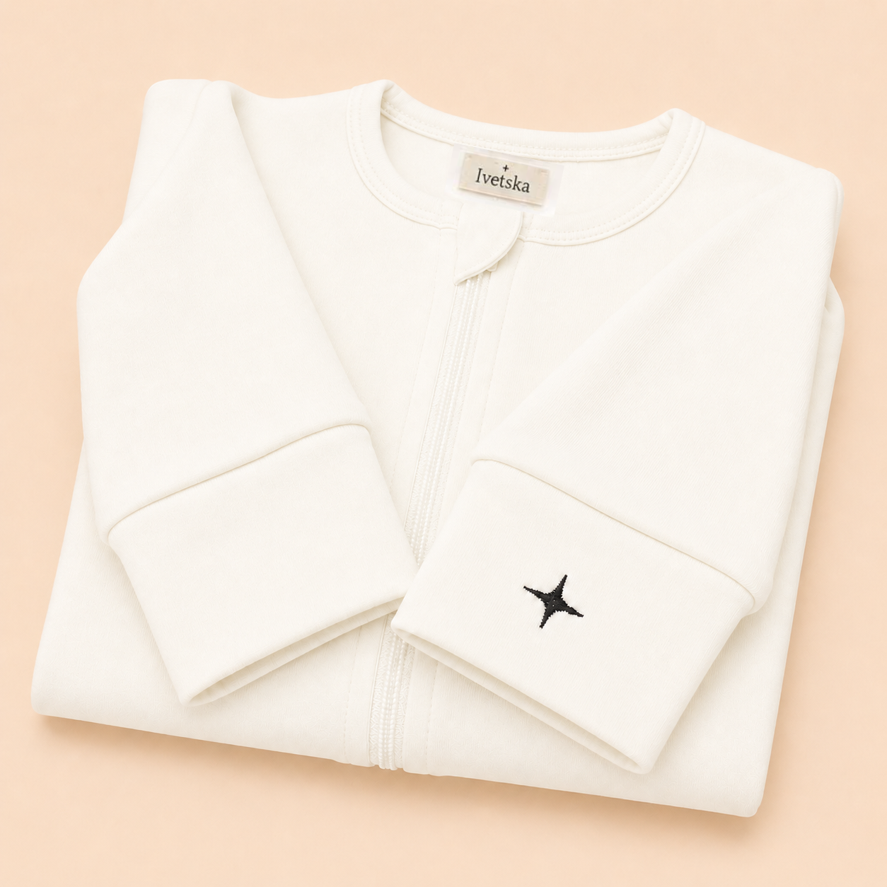 Footed Sleeper Soft White