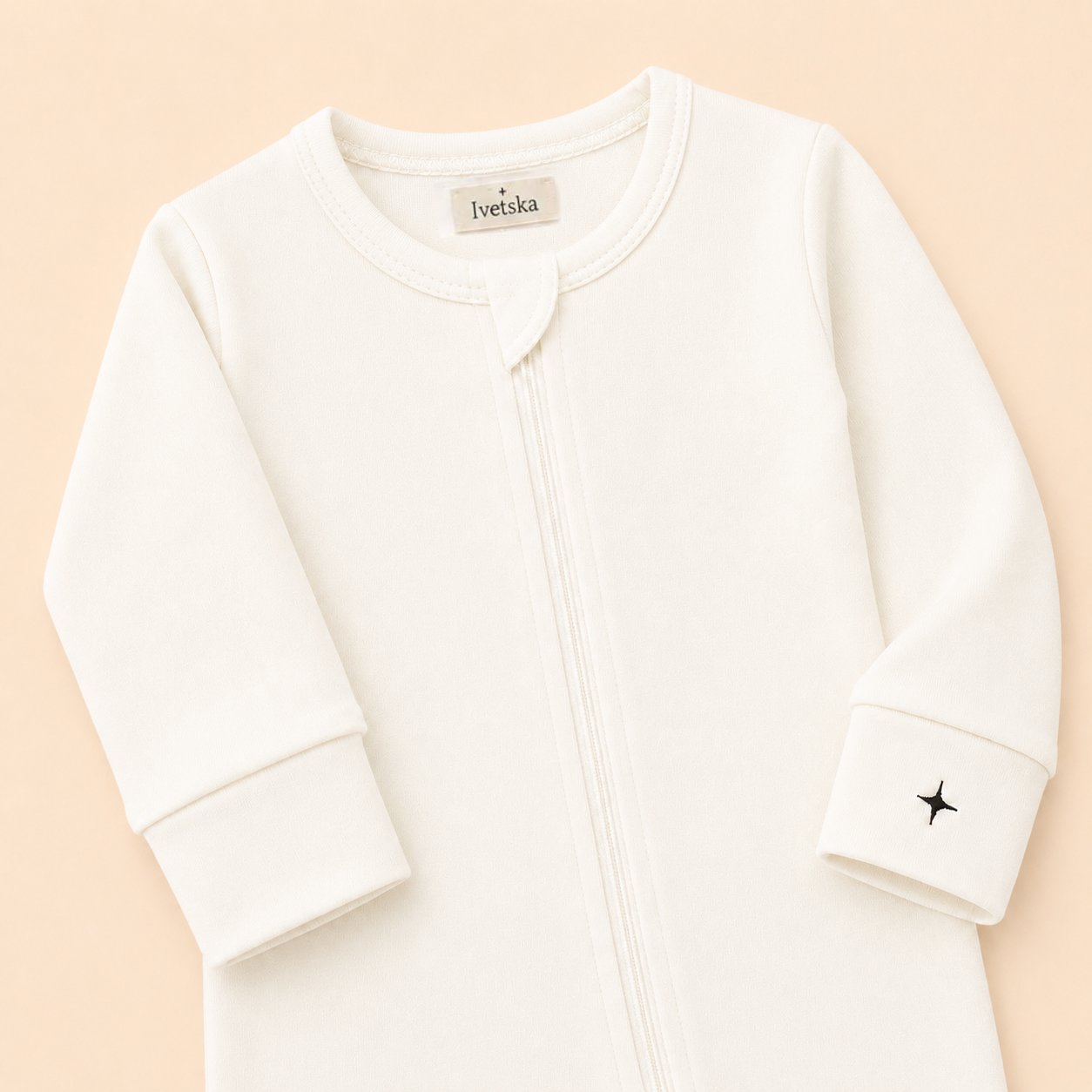 Footed Sleeper Soft White