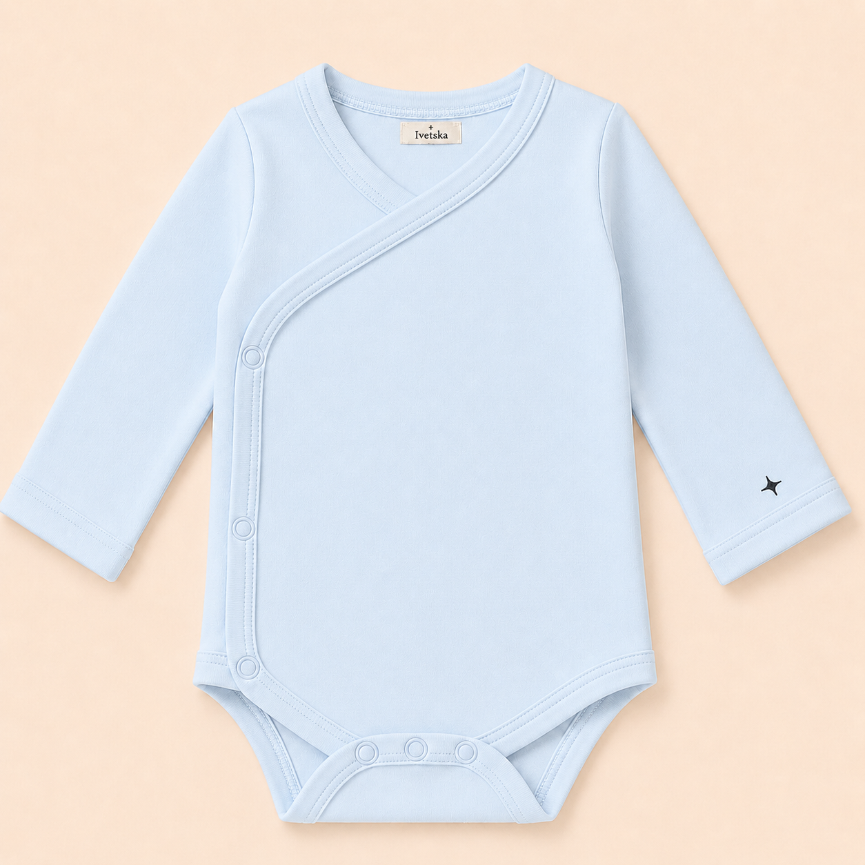 Kimono Onesie  Powder Sky