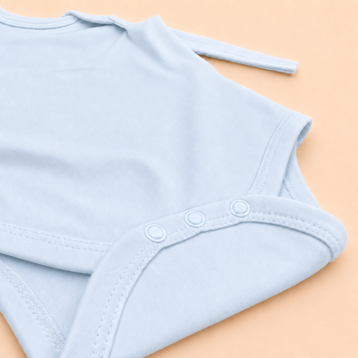 Long Sleeve Bodysuit Powder Sky