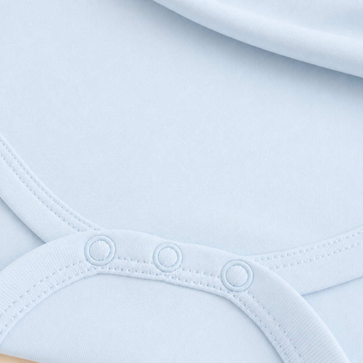 Short Sleeve Bodysuit Powder Sky