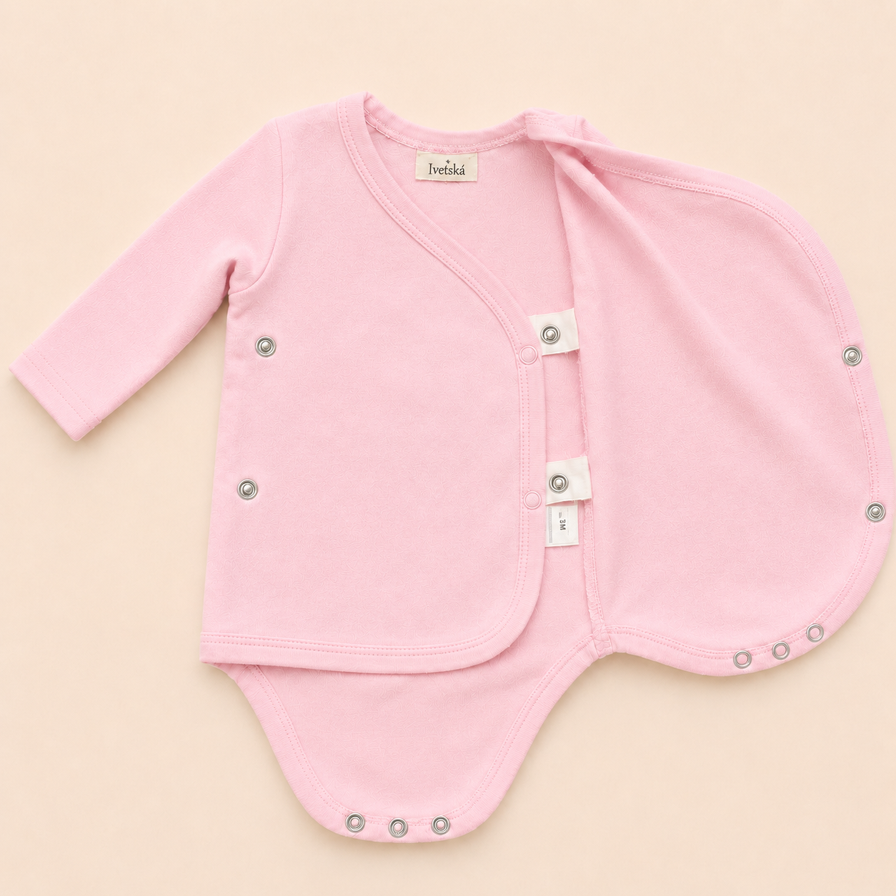 Kimono Onesie  Blush Pink