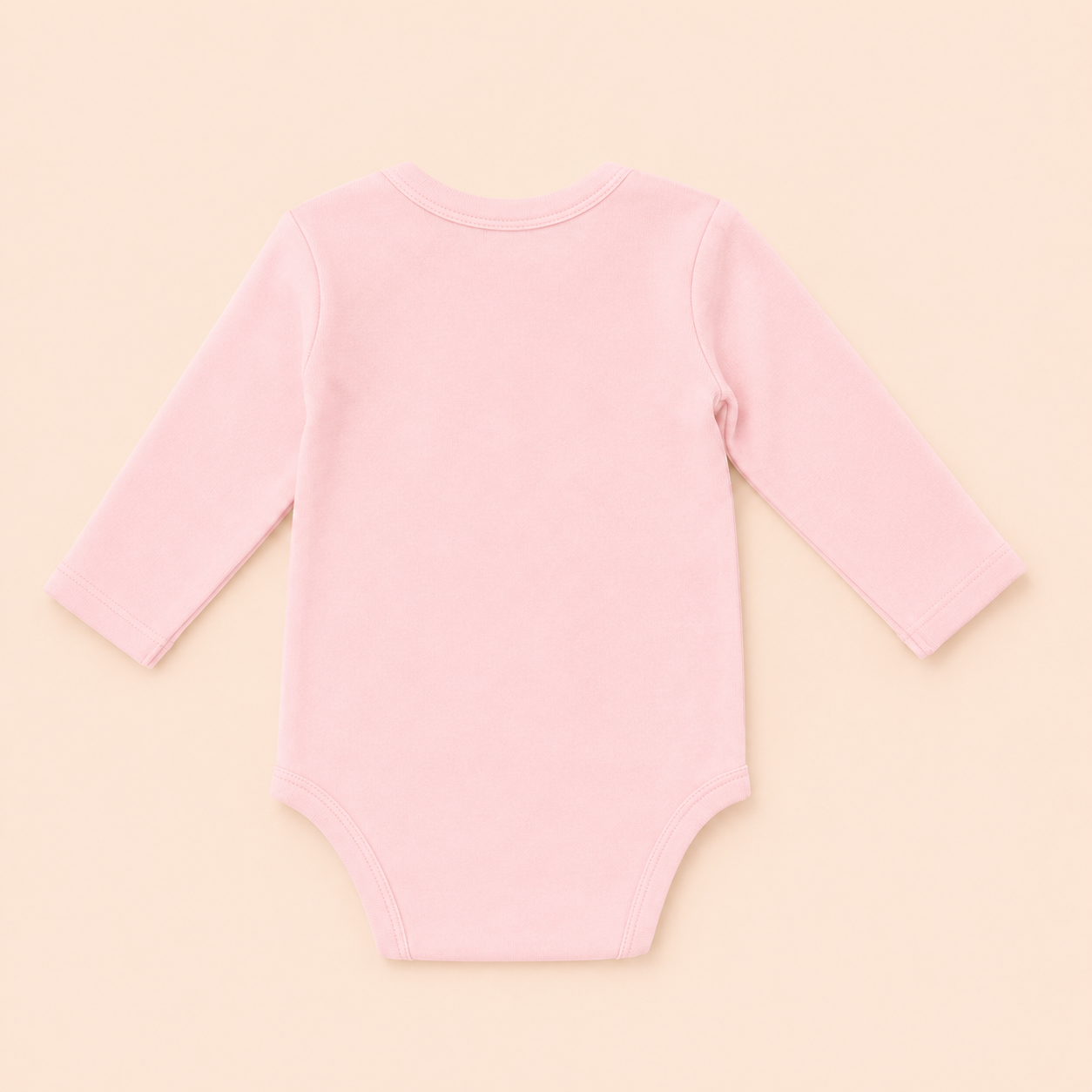 Long Sleeve Bodysuit Blush Pink