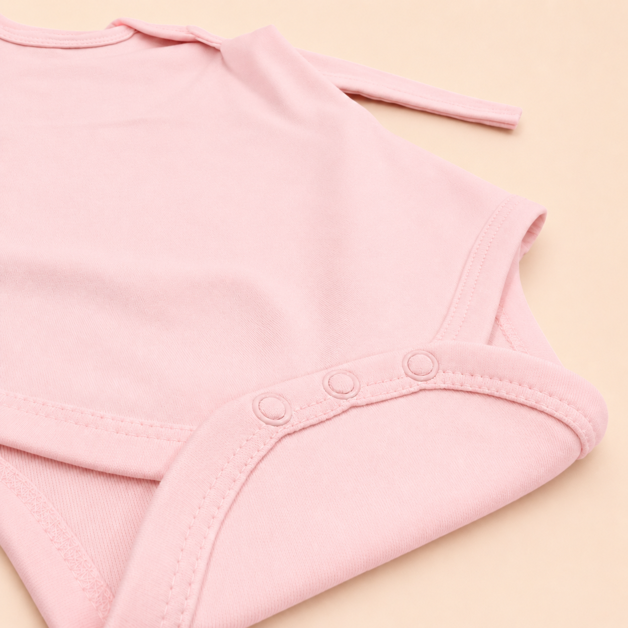 Long Sleeve Bodysuit Blush Pink