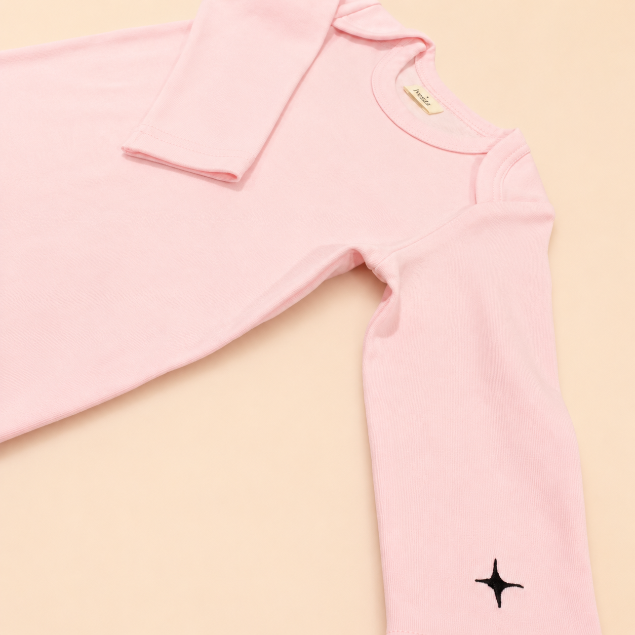 Long Sleeve Bodysuit Blush Pink