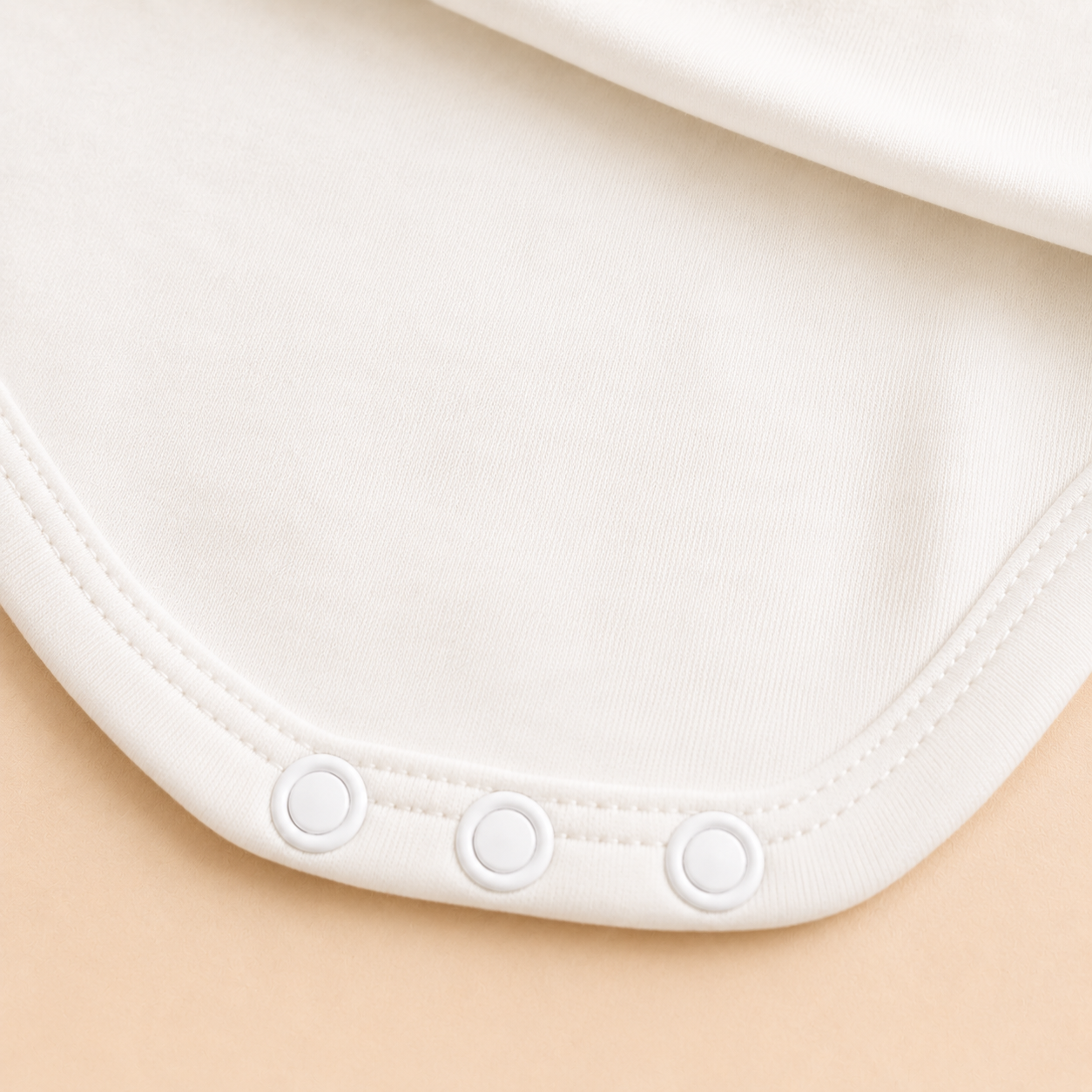 Short Sleeve Bodysuit Soft White